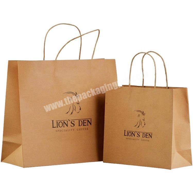 Custom print shopping paper bags for packaging
