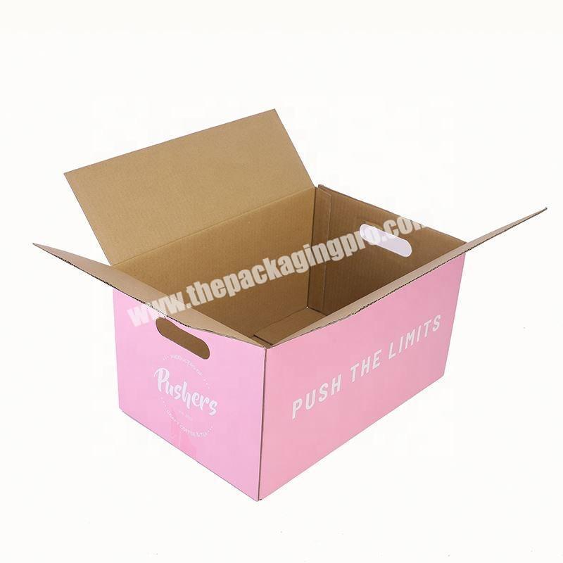 Small cute custom logo kraft paper makeup lipstick packing box