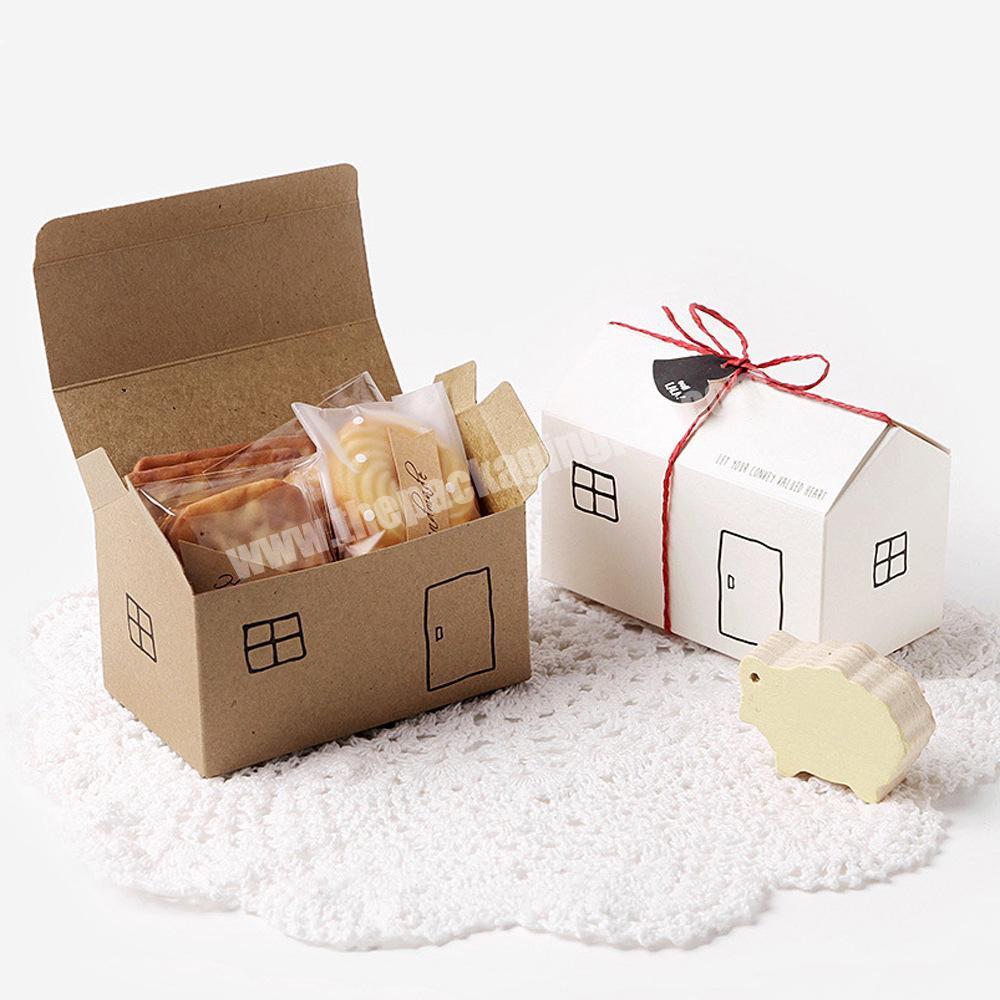 Custom printed paper cardboard wholesale candy cake gift box