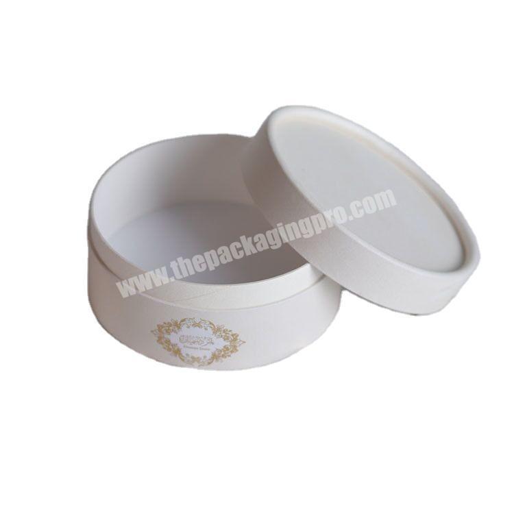 Custom printed small round cardboard gift cheesecake packaging boxes for retail