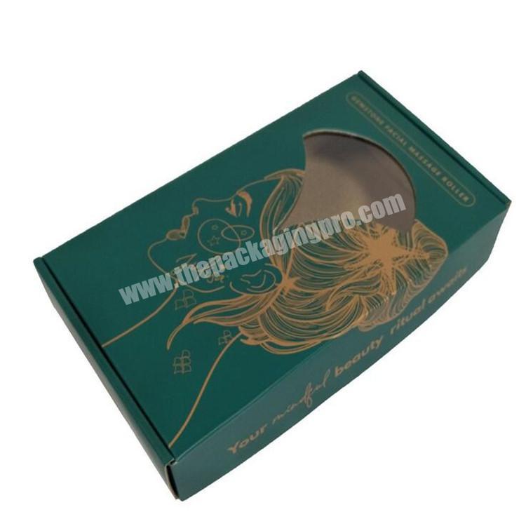 Custom printed wig packaging box hair extension package box