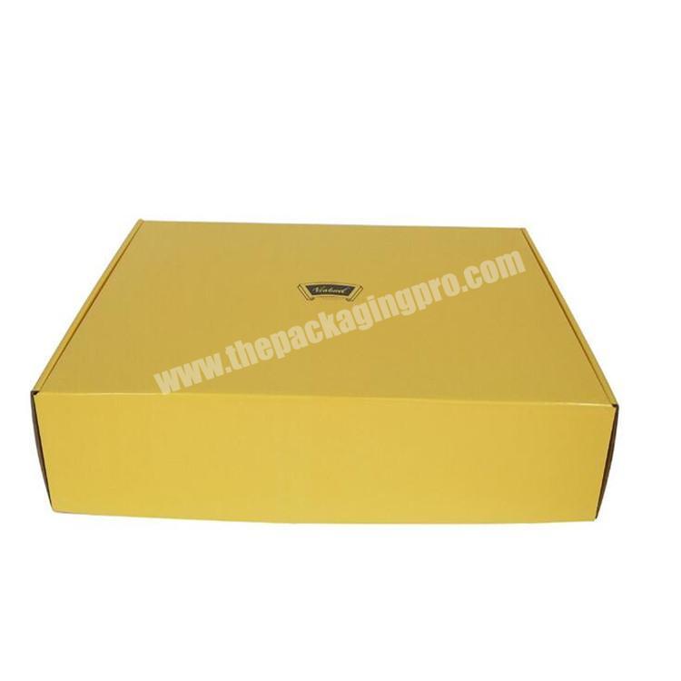 Custom printed with logo corrugated paper folding packaging shoe box
