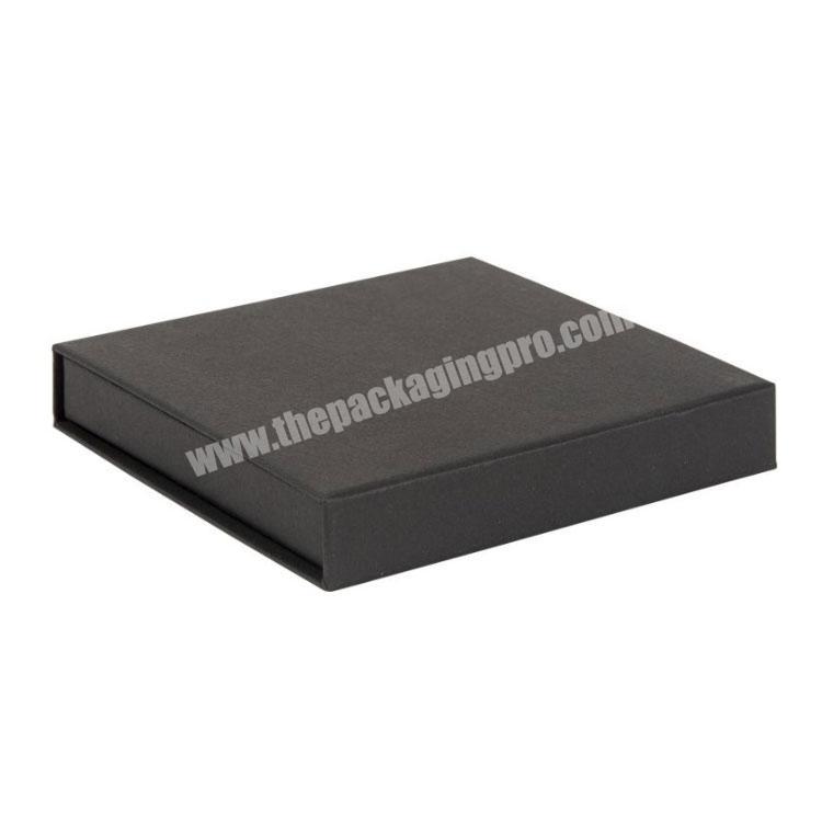 Custom printing black kraft paper jewelry gift packaging box