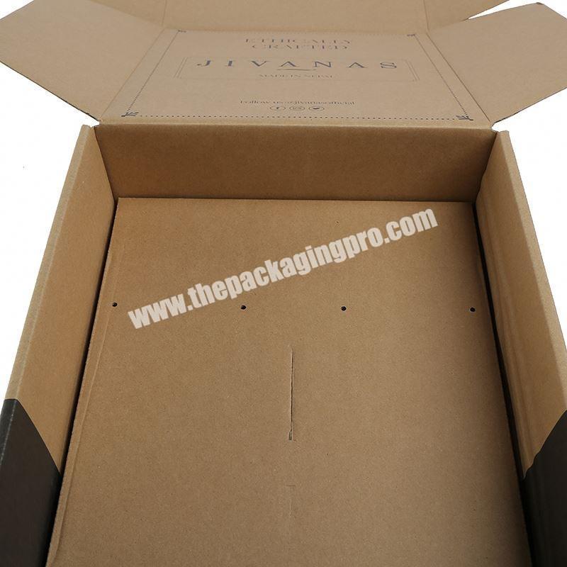 100% hair extension and wigs box black magnetic paper box with ribbon