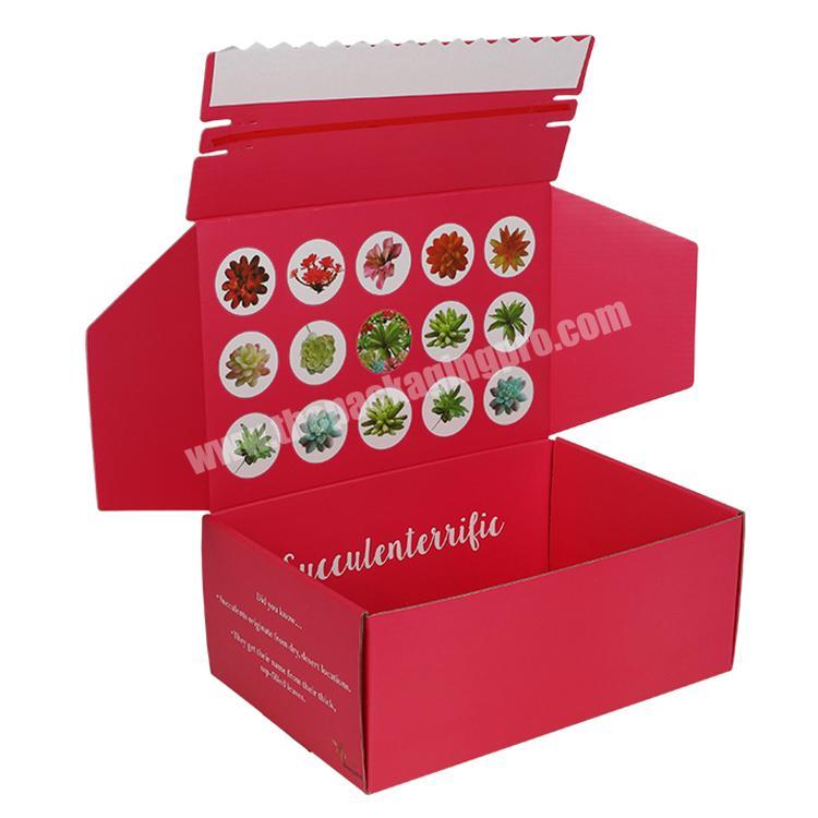 Customised Logo Corrugated Quick Seal Peel Off Self Seal Postal Zipper Mailing Kraft Mailer Boxes Adhesive Tear Strips Box