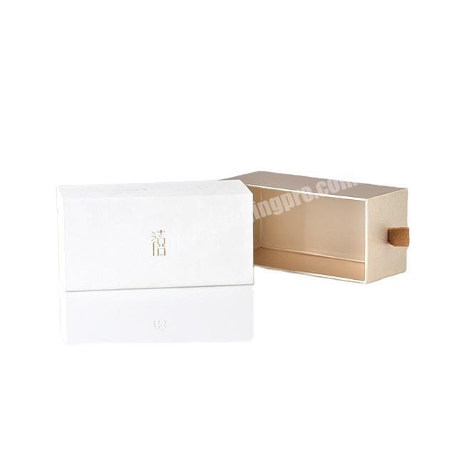 Customize printing logo drawer boxes cardboard sliding gift packaging box