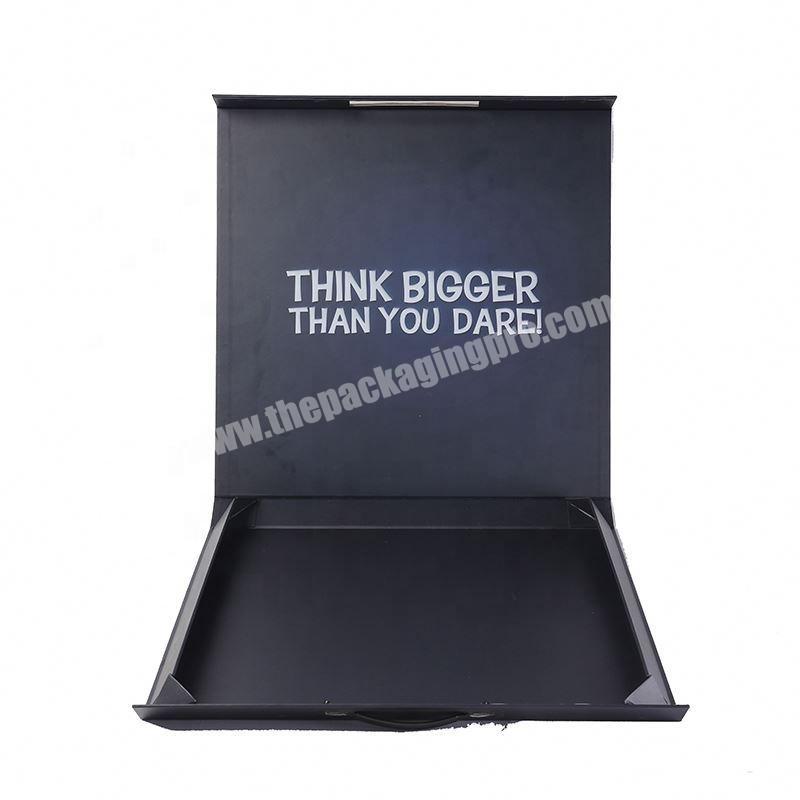 Customized Black Laminated Paper Box For Juice For Jewelry Packaging