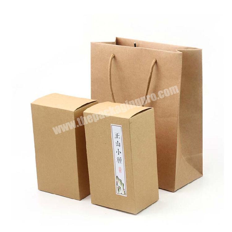 Customized High Quality Recyclable Kraft Paper Bag  for Shopping