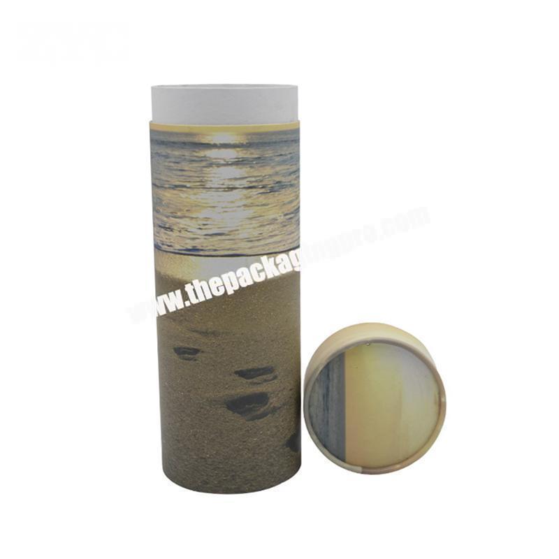Customized Logo Cylinder Cardboard Round Gift Packaging Box Paper Tube