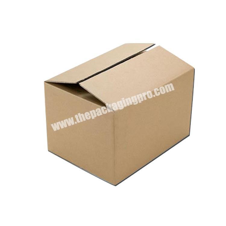 Customized Logo Printed Corrugated Cardboard Paper Packaging Gable Carton Fruit Gift Box With Handle
