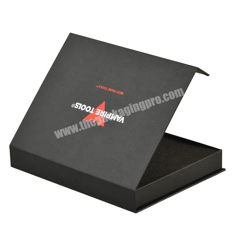 Customized Luxury Magnetic Closure Gift Box Flap Lid Book Shape Cardboard Packaging Box With Magnet