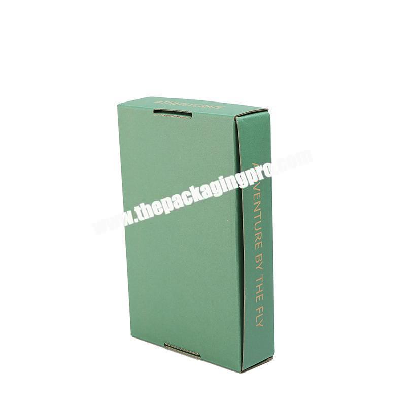 Customized Made black Small Corrugated gift box Paper shipping boxes