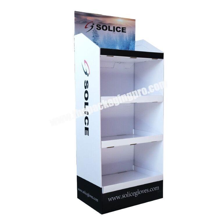 Exclusive customized paper layer of environmental goods exhibition rack