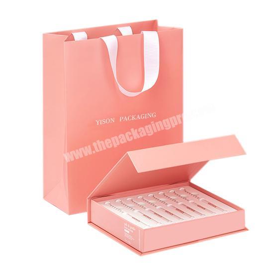 Customized Paper Gift Boxes And Bags Set For Stores