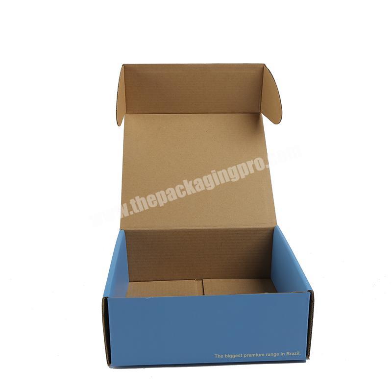 Customized box paper plain packaging box