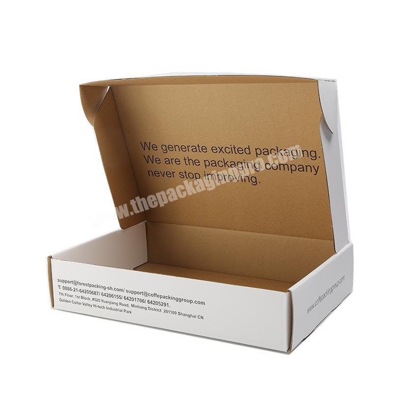 Customized box shredded paper for box packing corrugated box