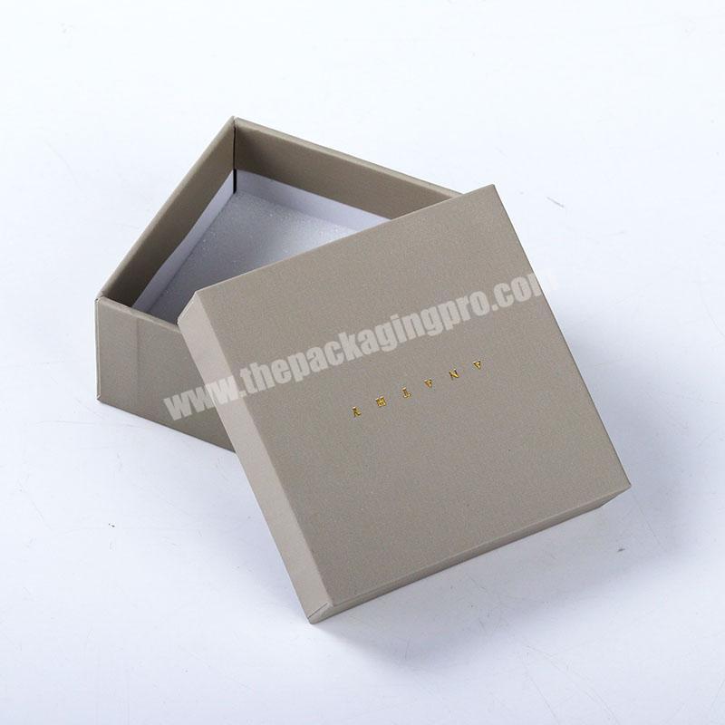 Customized design luxury cardboard candle jar gift packaging box with lid
