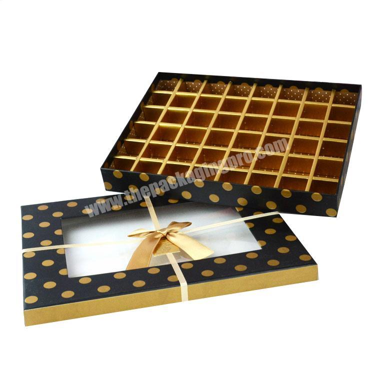 Customized gift chocolate box in China chocolates paper packaging