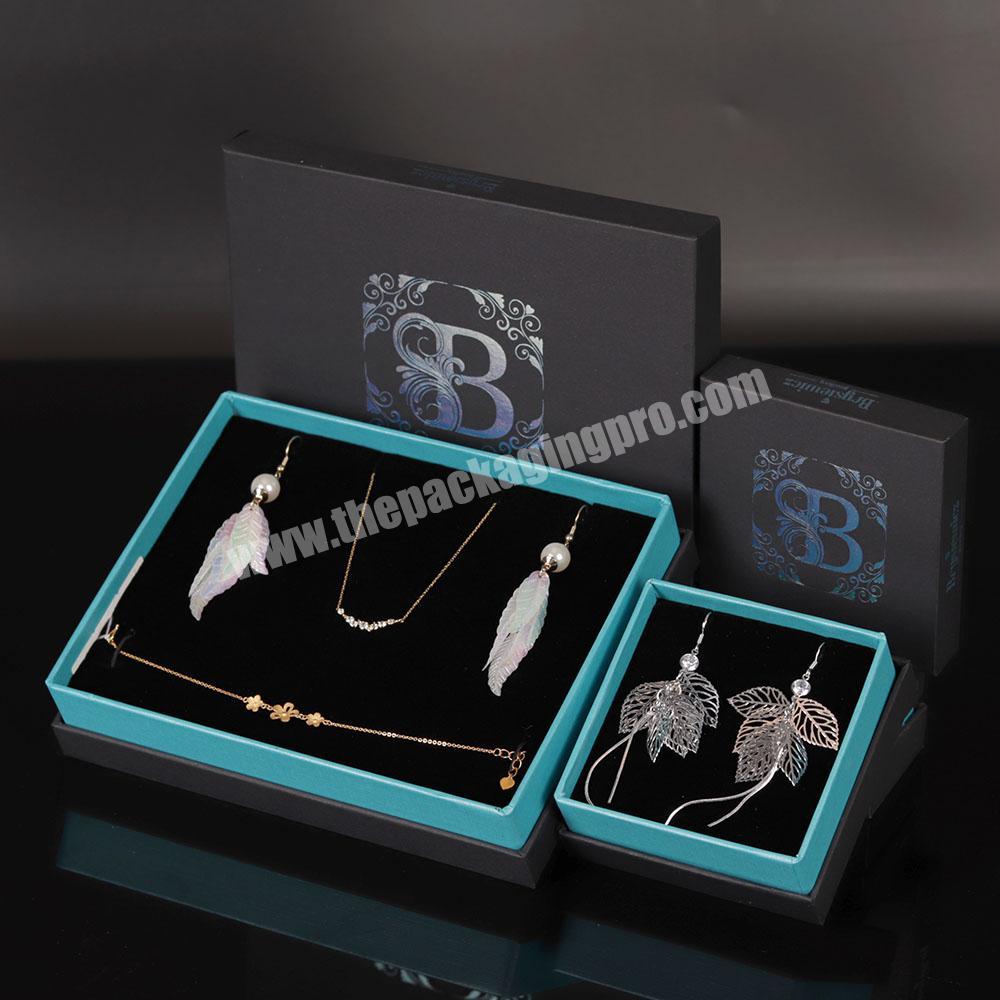 Customized high-end jewelry box plate buckle jade bracelet ring jewelry packaging box double use gift box