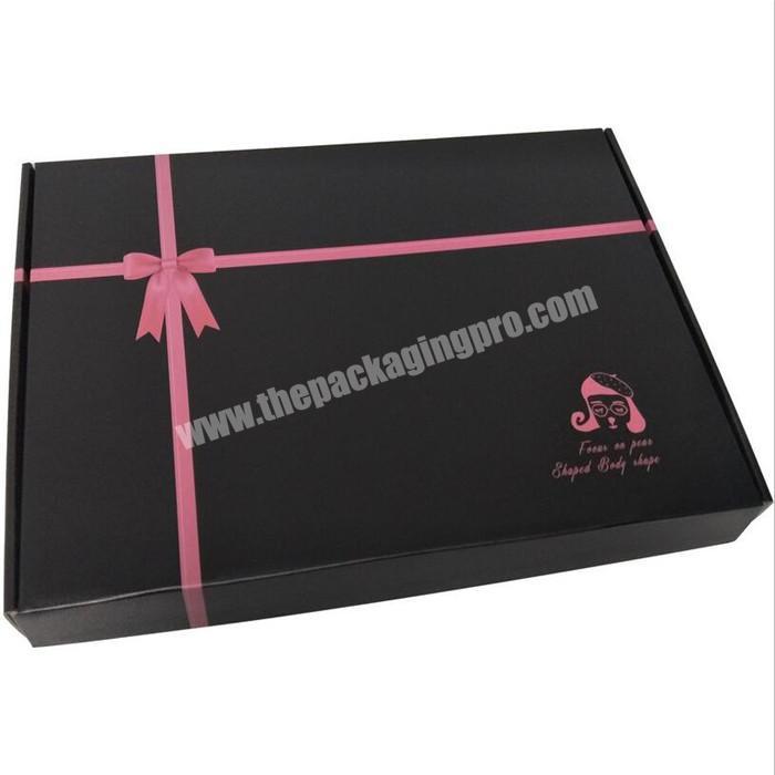 Customized  logo printed cardboard folding gift paper box clothing packaging corrugated board aircraft mailing postal  boxes