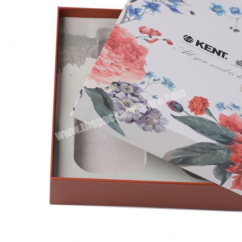 Customized logo square condiment corrugated paper packaging food packaging box