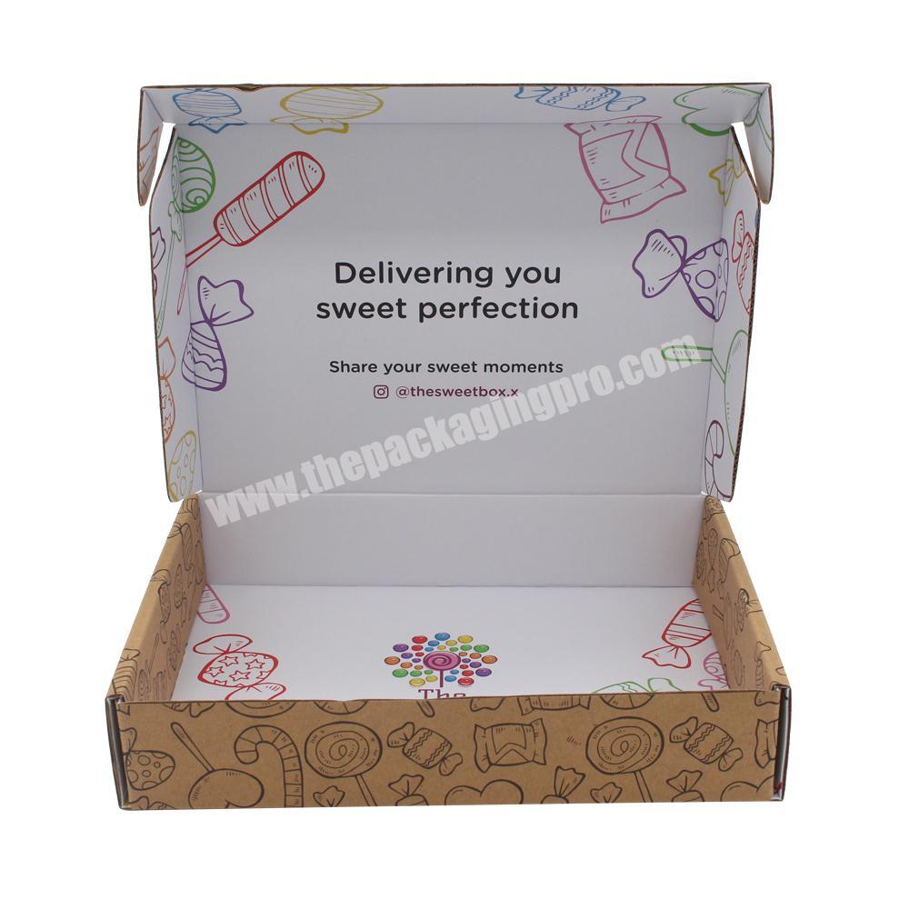 Customized paper mailer packaging box small kraft royal mailer box