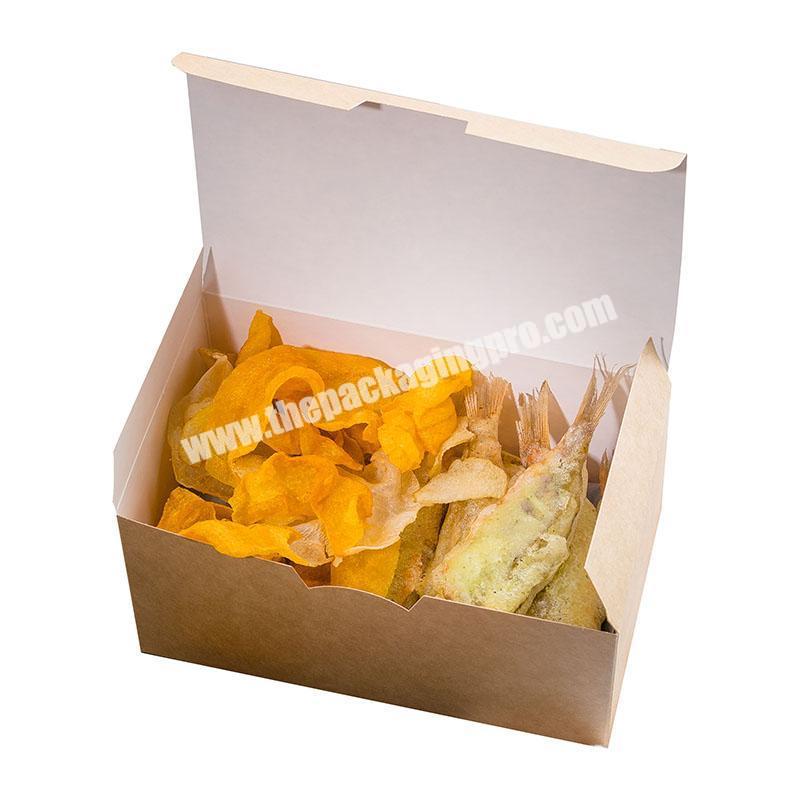 Customized paperboard box paperboard packaging disposable dining box