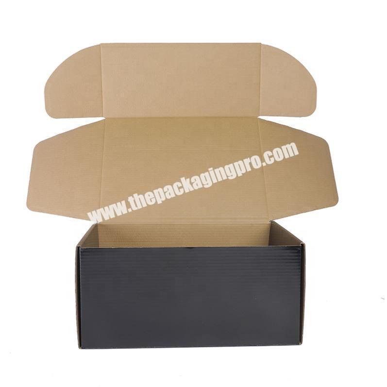 Customized hair extension rigid paper box with ribbon