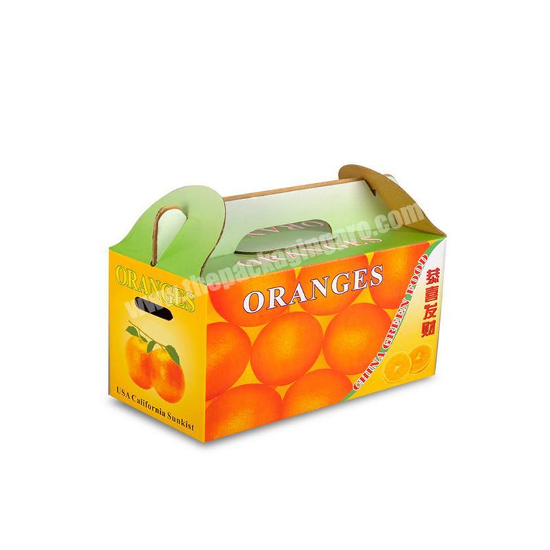 Customized printed packaging box eco-friendly fruit and vegetable packaging box