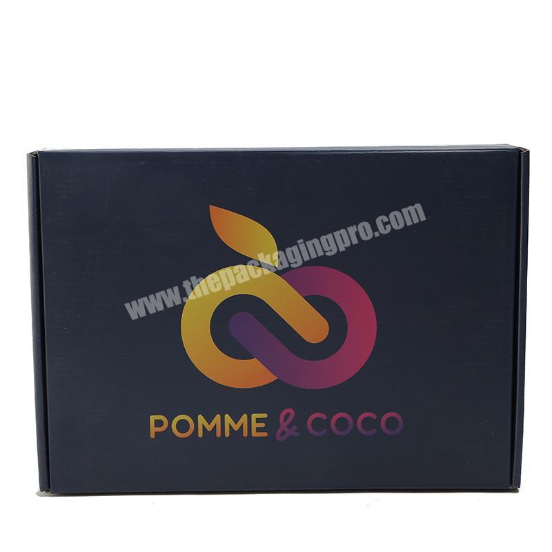 Customized printing silver stamping paper box