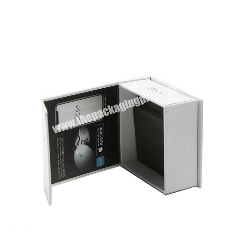 High quality custom slivery folding paper boxes for packaging medicine products
