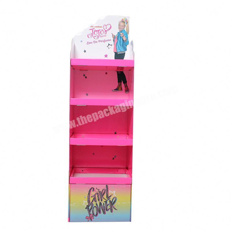Customized size mobile phone accessories cardboard retail counter top view display boxes