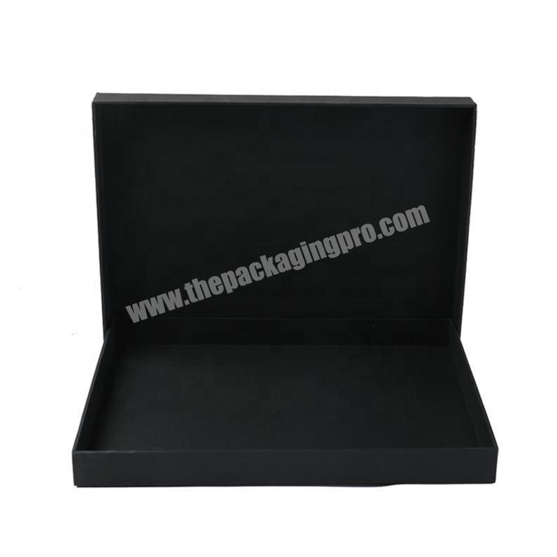 Customized Black Insulated Paper Box For Jewelry Packaging