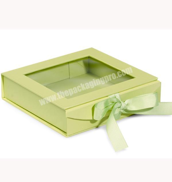 Customized soap packaging mailer box with window/hollow out