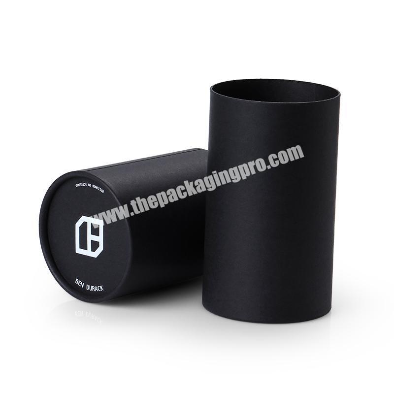 Cylinder Customized Printing Recyclable Kraft Paper Tube Packaging Water bottle paper tube