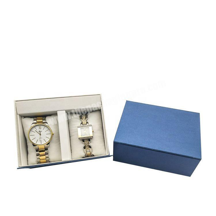 Cylinder cardboard watch customized pillow paper gift box in China