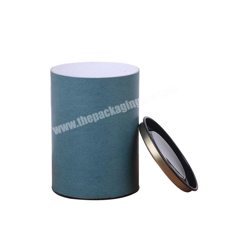 Cylinder paper tube packaging kraft paper tube packaging with flavor powder eco-friendly tube packaging
