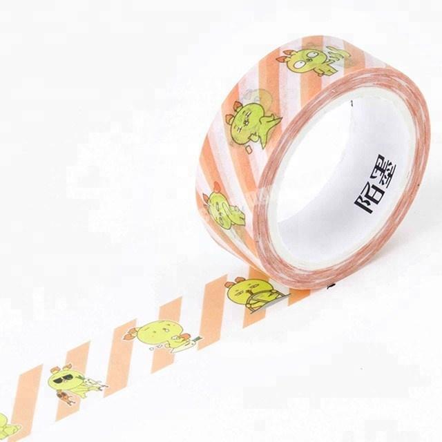 Decorative meme adhesive custom printed washi paper tape