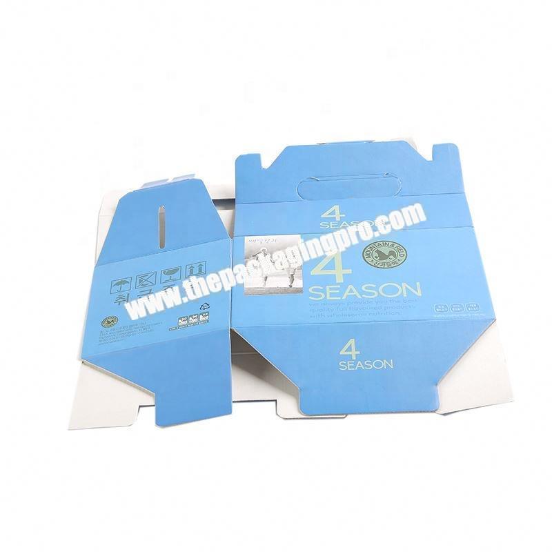 Luxury custom jujubes packing corrugated paper box for candy walnuts packaging