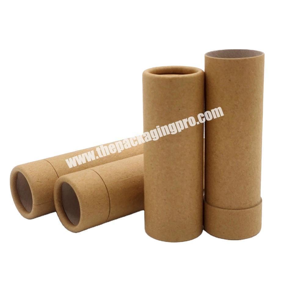 30g ,50g , 75g Deodorant Stick Container Deo Stick Packaging Cardboard Tube Eco Friendly 15g Paper Tube Kraft Cardboard Box