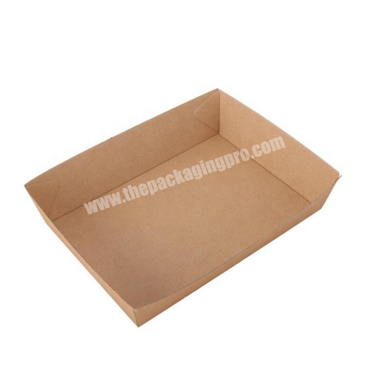 Disposable corrugated tray for food catering