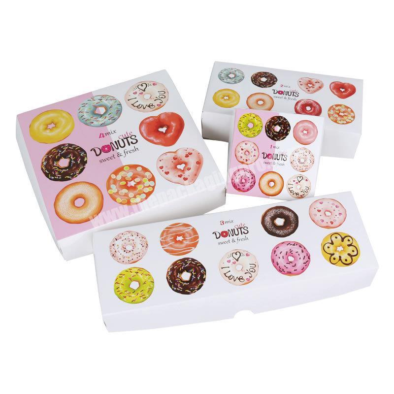 Donut box new design custom printed doughnut box