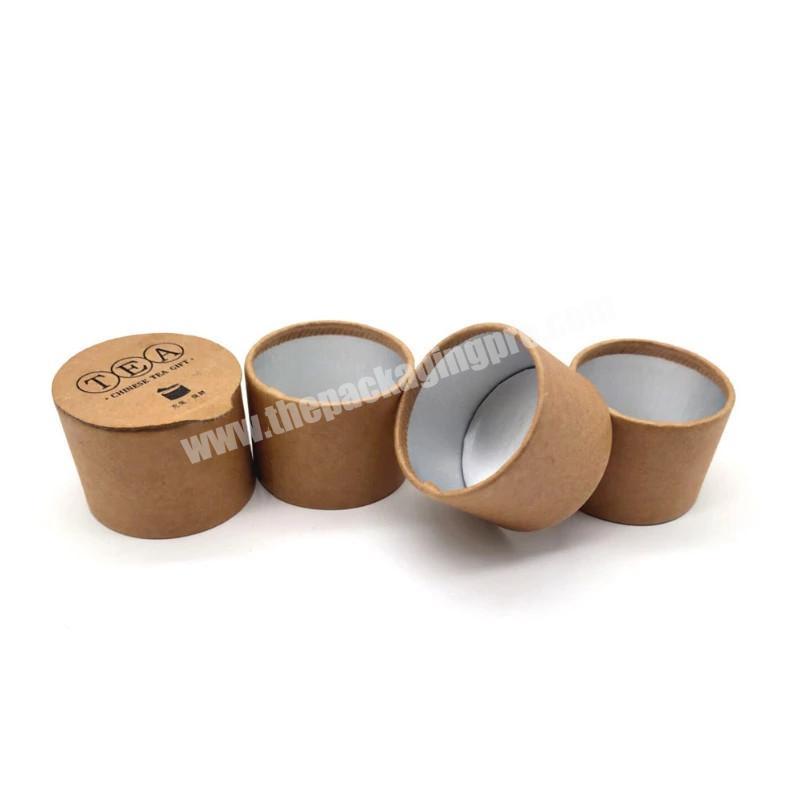 ECO friendly Food grade environmental protection White canister tea Small paper pot tea paper package bubble pot