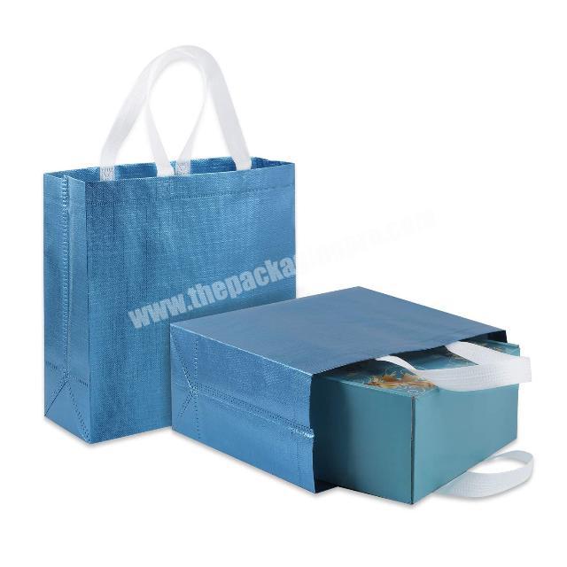 Eco-Friendly Customized High Quality Laminated Non Woven Bag Folding Non Woven Shopping Bag Reusable Non-woven Promotional Bag