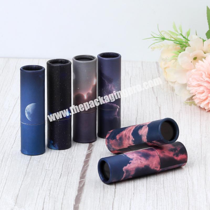 New arrival biodegradable push up paper tube cardboard paper deodorant container