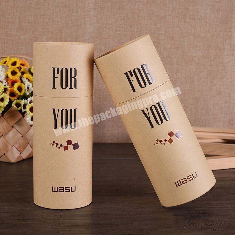Eco Friendly Perfume Containers Box Perfume Bottles Paper Tube With Customized Logo
