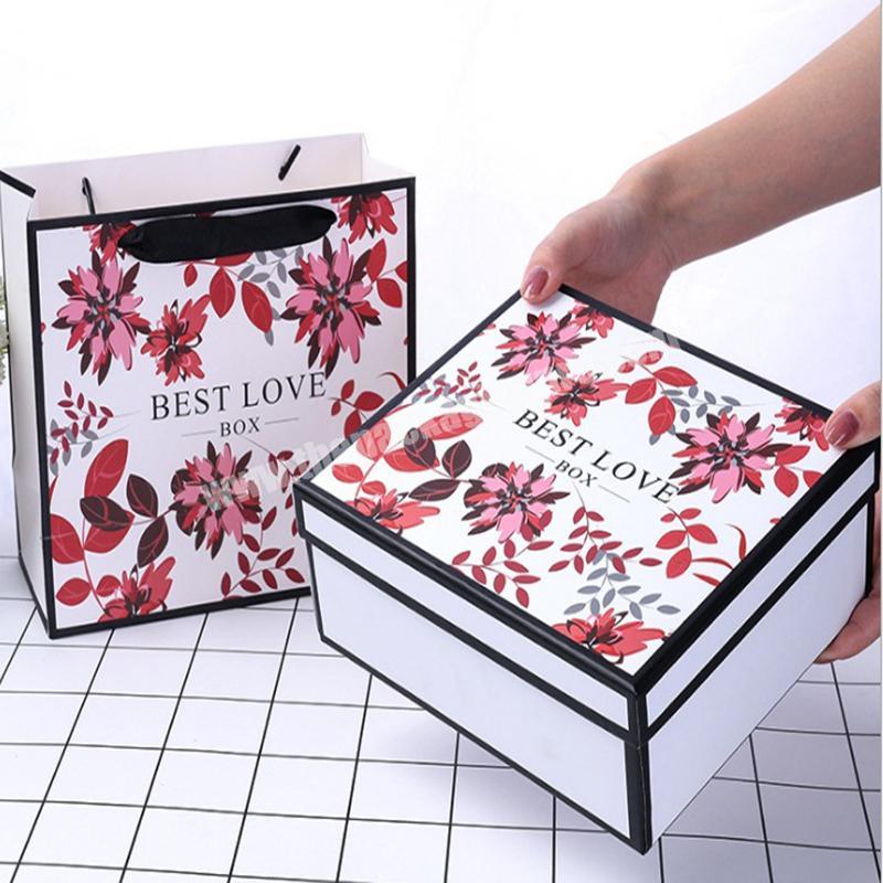 Eco-friendly Biodegradable factory wholesale custom paper box for clothing and jewelry and cosmetics paper box