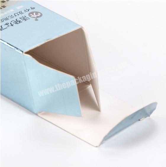 Eco-friendly Biodegradable factory wholesale custom white card box for daily supplies