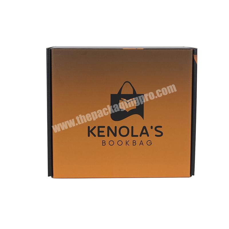 Eco-friendly Postal Box Recycle Material Custom Postage Mailer Box Customized Logo Printing Small Corrugated Shipping Boxes