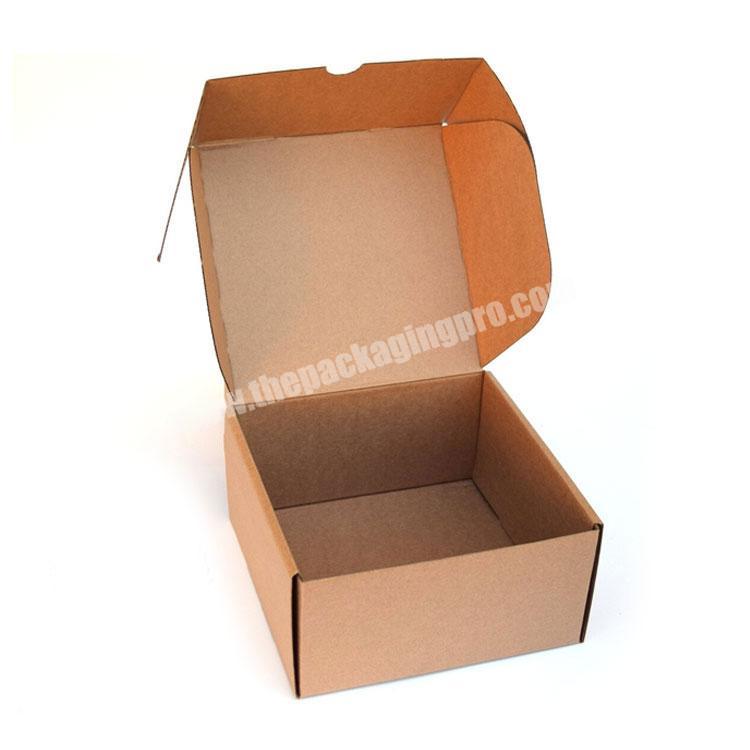 Eco friendly favors Craft Wedding Kraft box Gift Packaging corrugated mailer Boxes custom